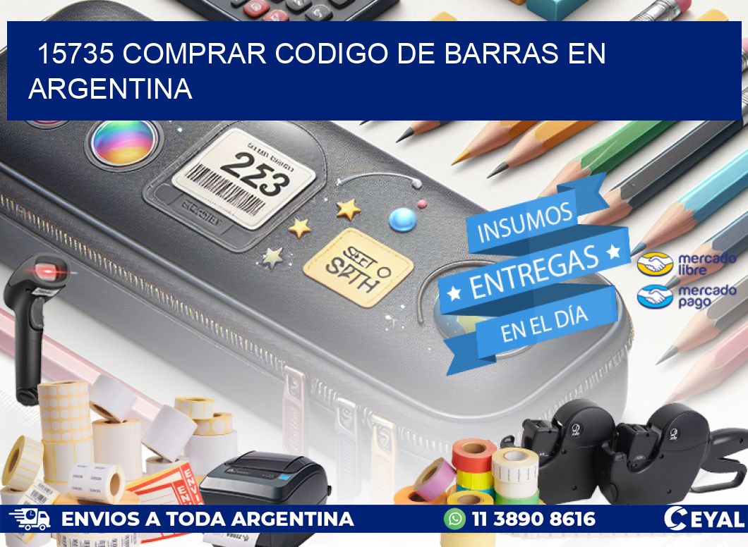 15735 Comprar Codigo de Barras en Argentina