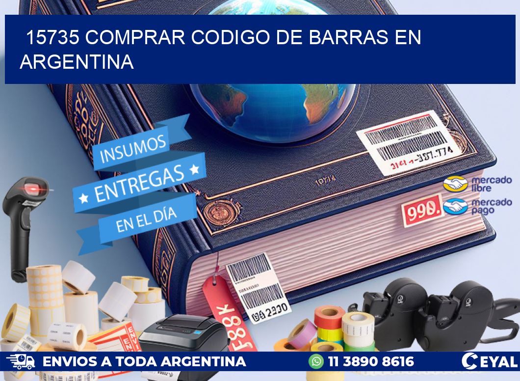 15735 Comprar Codigo de Barras en Argentina