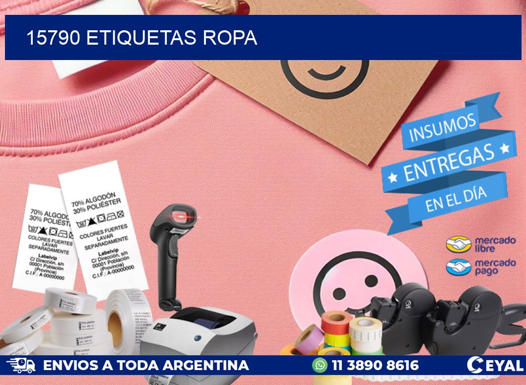 15790 ETIQUETAS ROPA