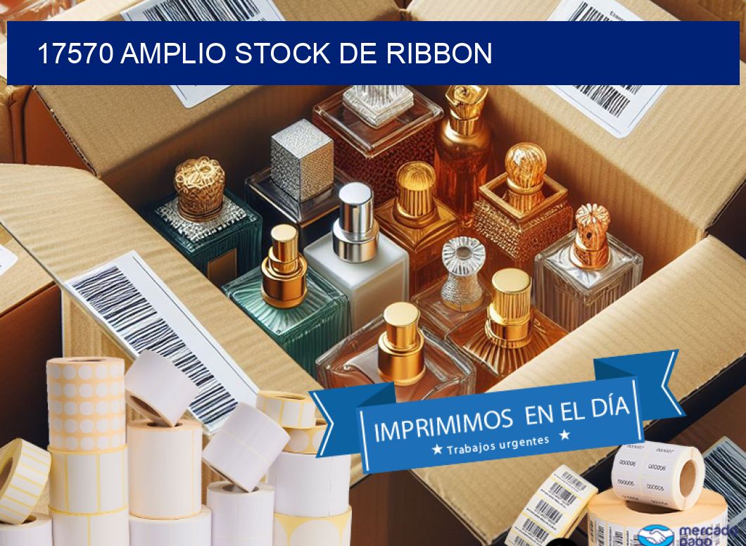 17570 AMPLIO STOCK DE RIBBON