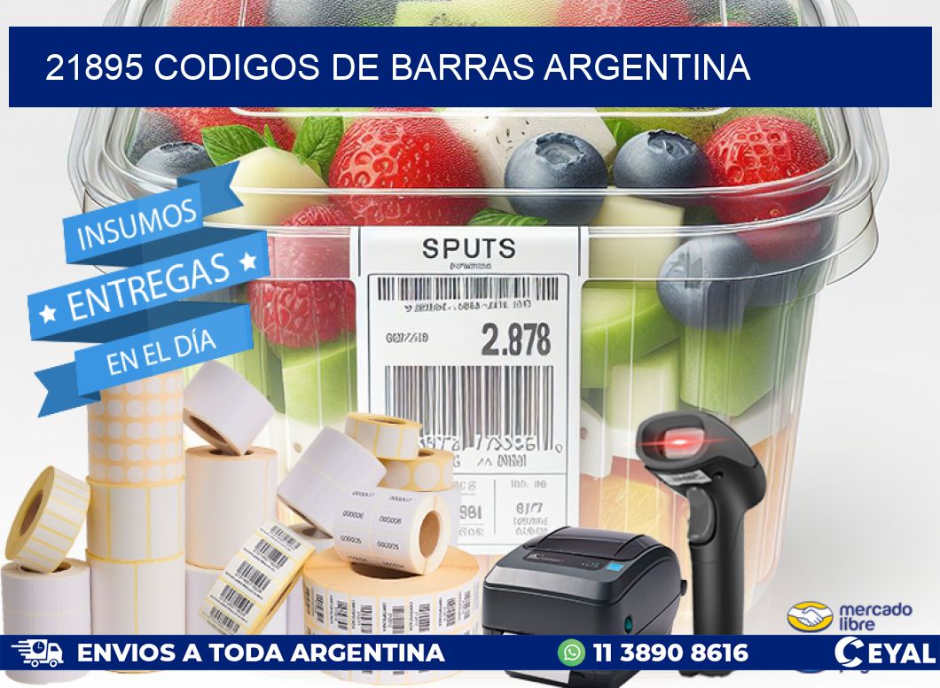 21895 CODIGOS DE BARRAS ARGENTINA