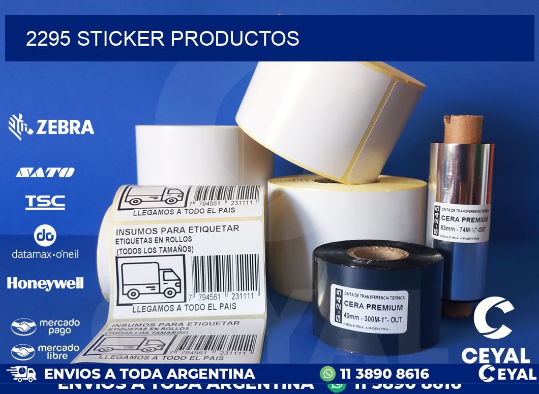 2295 STICKER PRODUCTOS