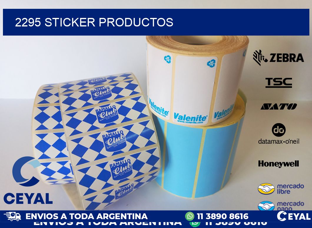 2295 STICKER PRODUCTOS