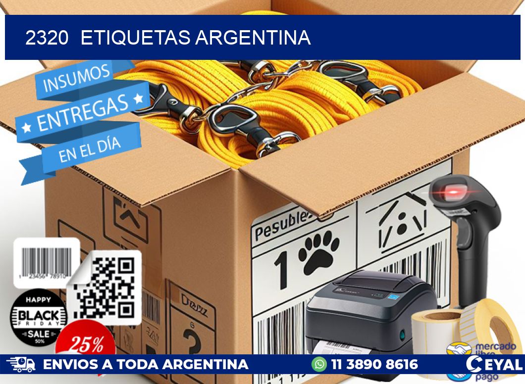 2320  etiquetas argentina