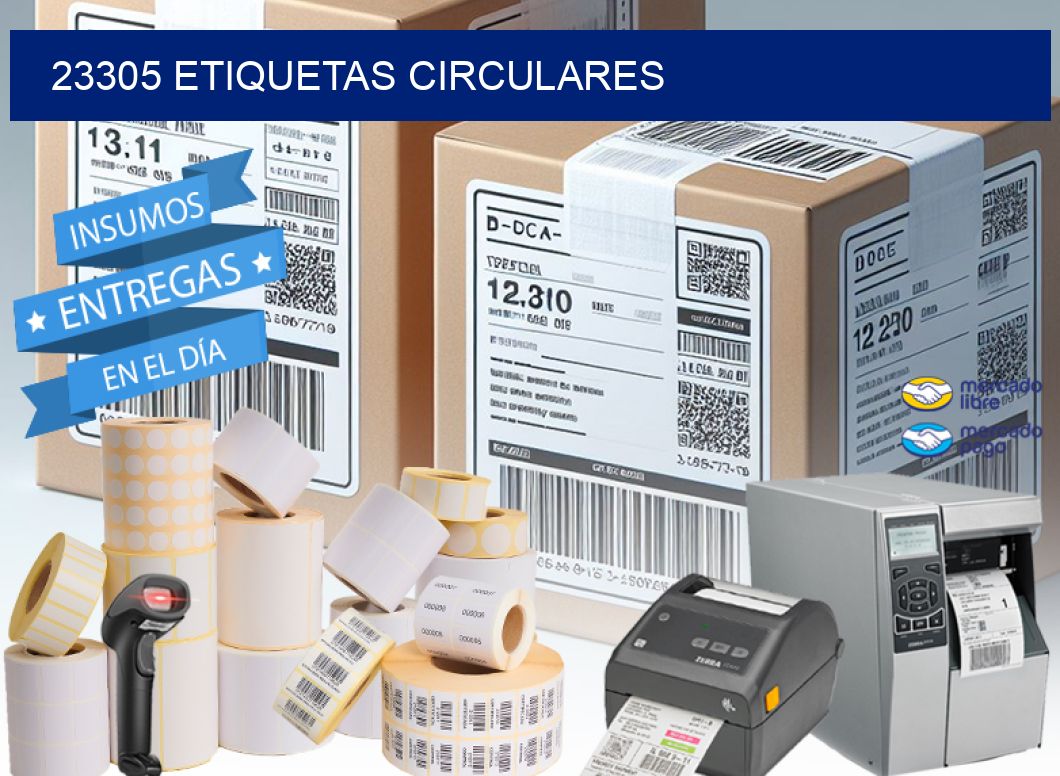 23305 ETIQUETAS CIRCULARES