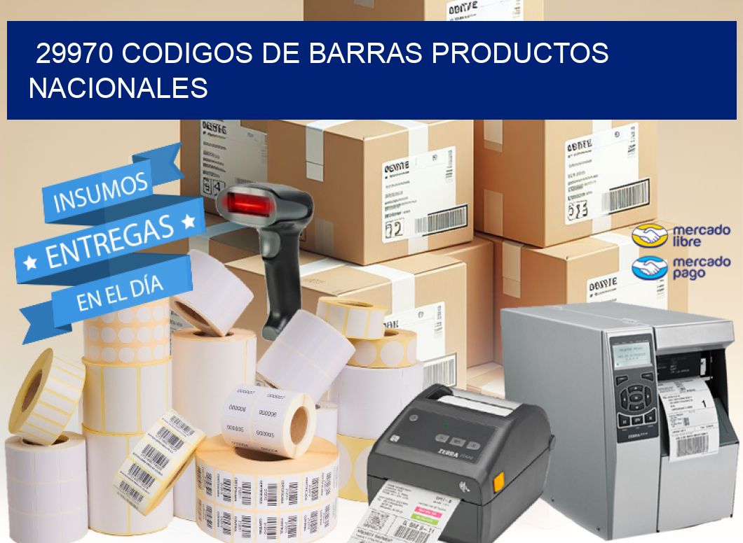29970 codigos de barras productos nacionales