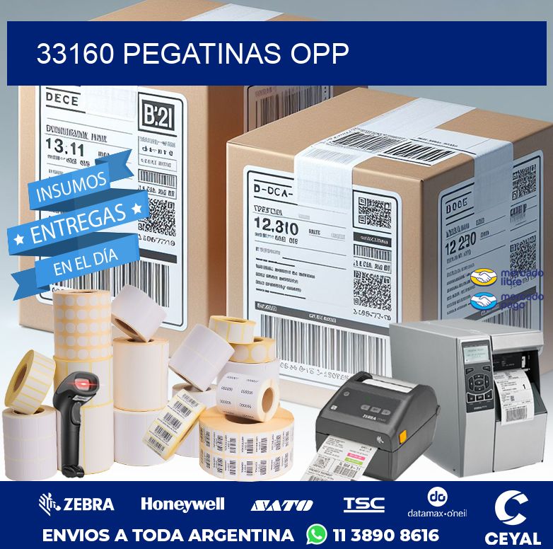 33160 PEGATINAS OPP