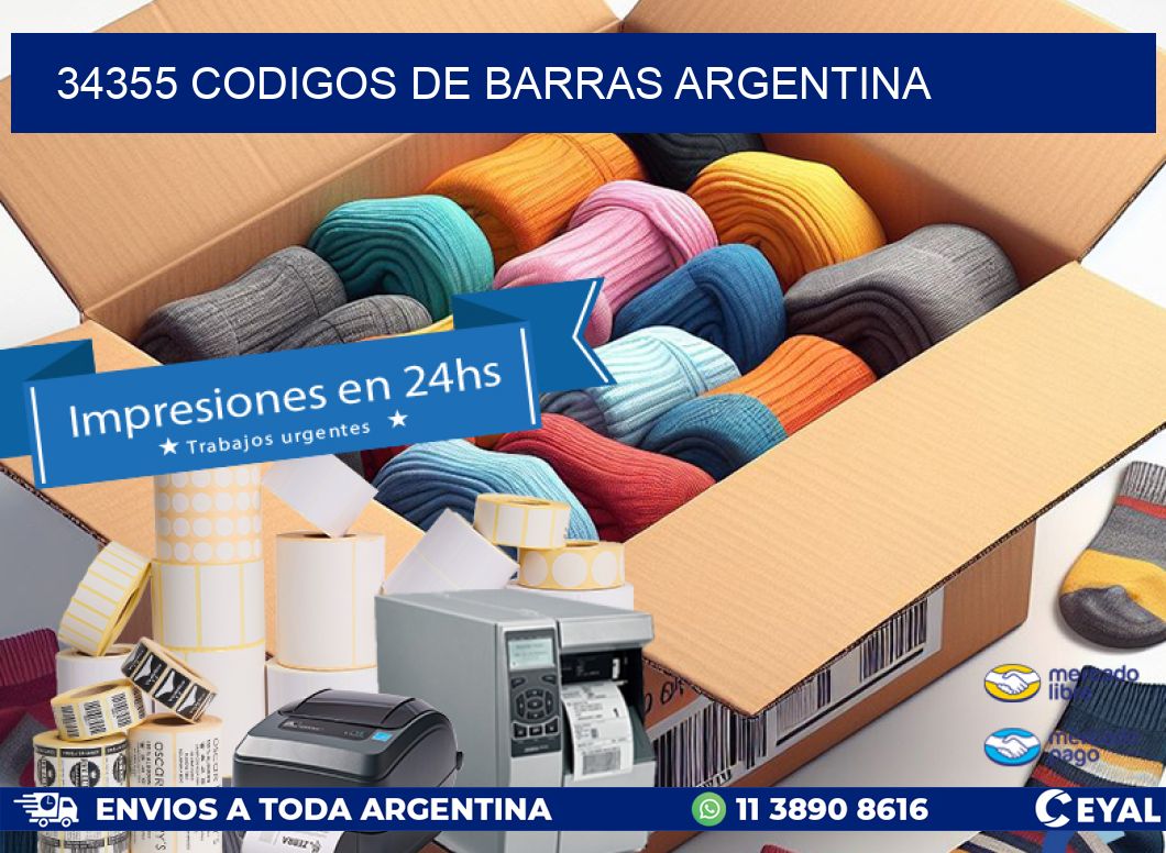 34355 CODIGOS DE BARRAS ARGENTINA