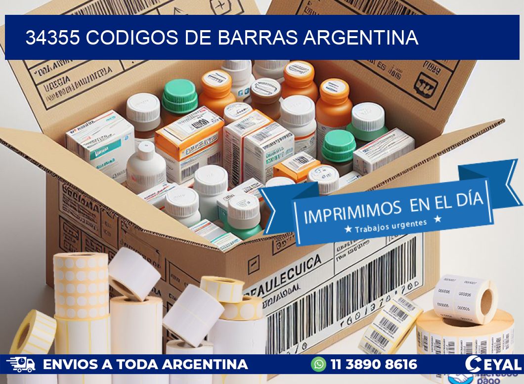 34355 CODIGOS DE BARRAS ARGENTINA