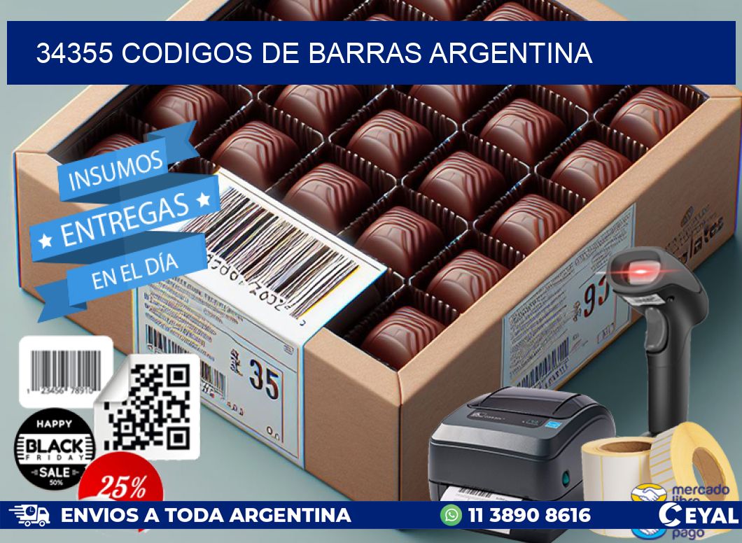34355 CODIGOS DE BARRAS ARGENTINA