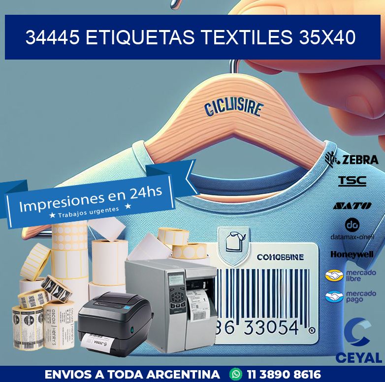 34445 ETIQUETAS TEXTILES 35X40