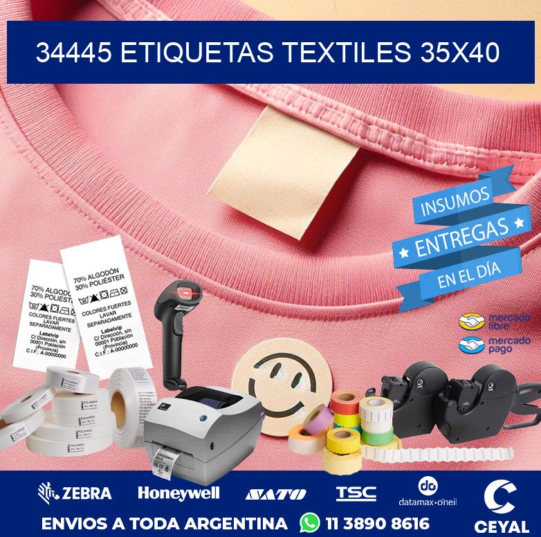 34445 ETIQUETAS TEXTILES 35X40