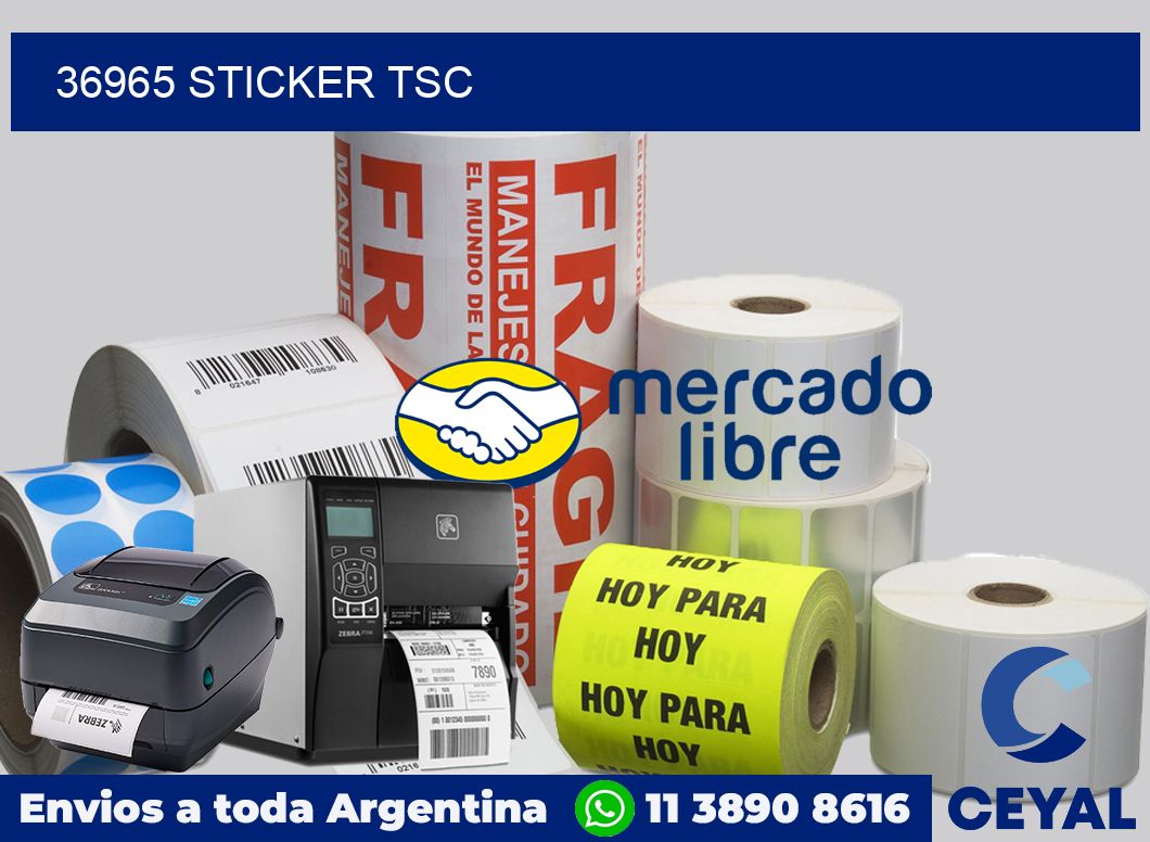 36965 sticker tsc