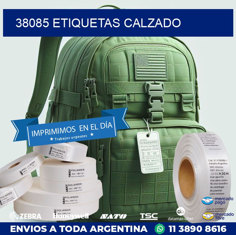 38085 ETIQUETAS CALZADO