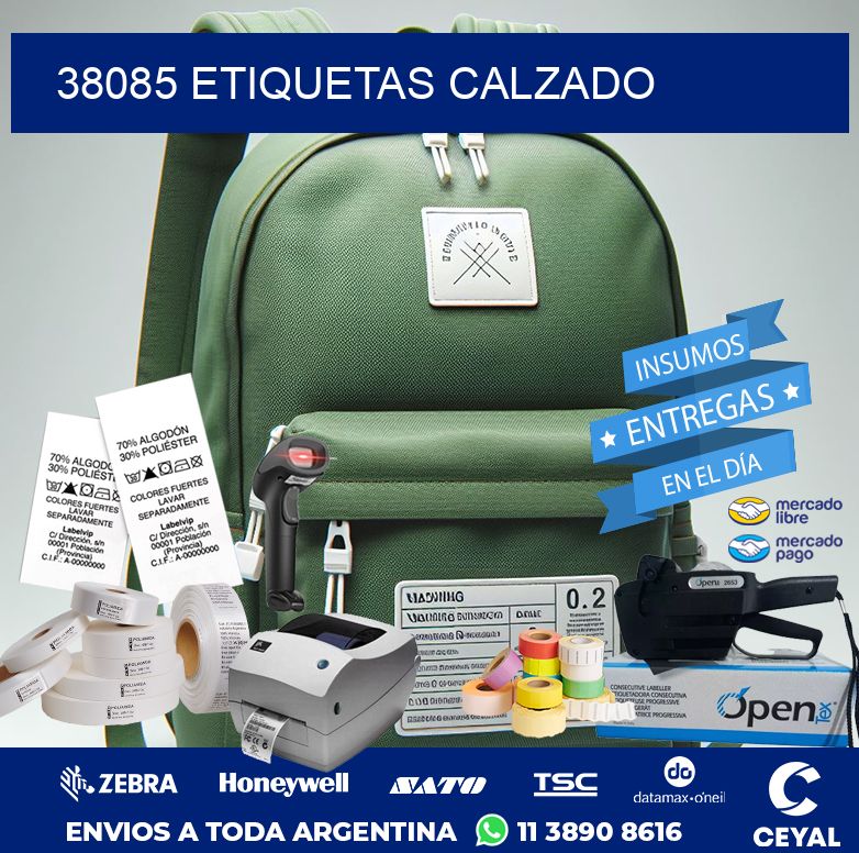 38085 ETIQUETAS CALZADO