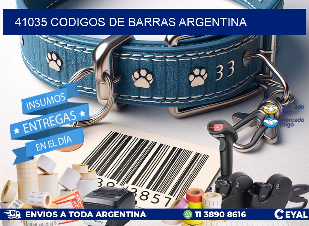 41035 CODIGOS DE BARRAS ARGENTINA