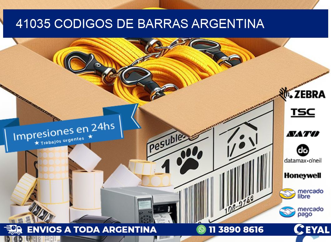 41035 CODIGOS DE BARRAS ARGENTINA