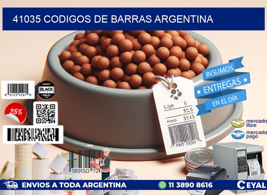 41035 CODIGOS DE BARRAS ARGENTINA