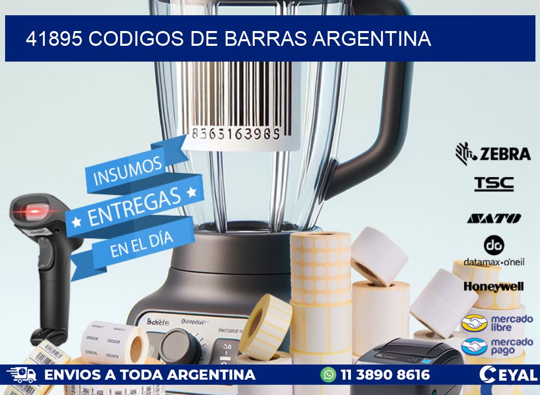 41895 CODIGOS DE BARRAS ARGENTINA