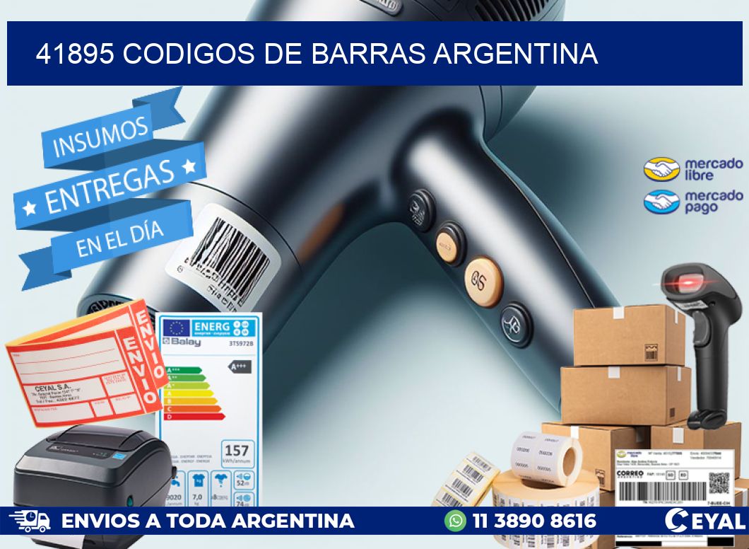 41895 CODIGOS DE BARRAS ARGENTINA