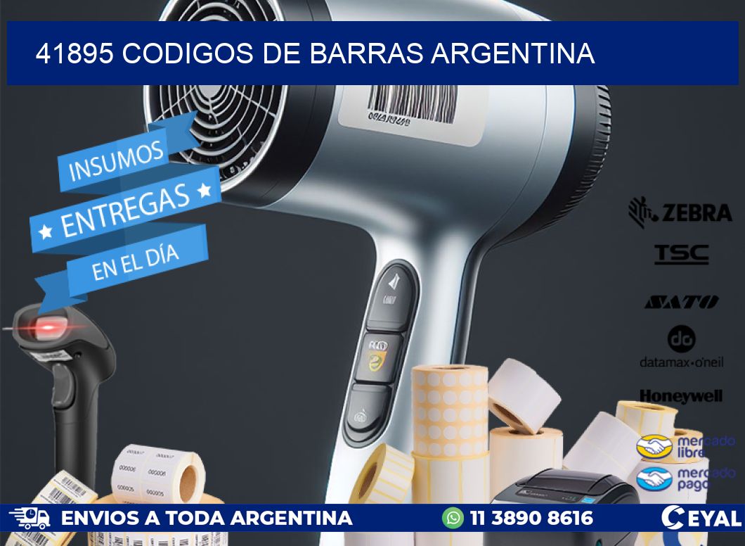 41895 CODIGOS DE BARRAS ARGENTINA