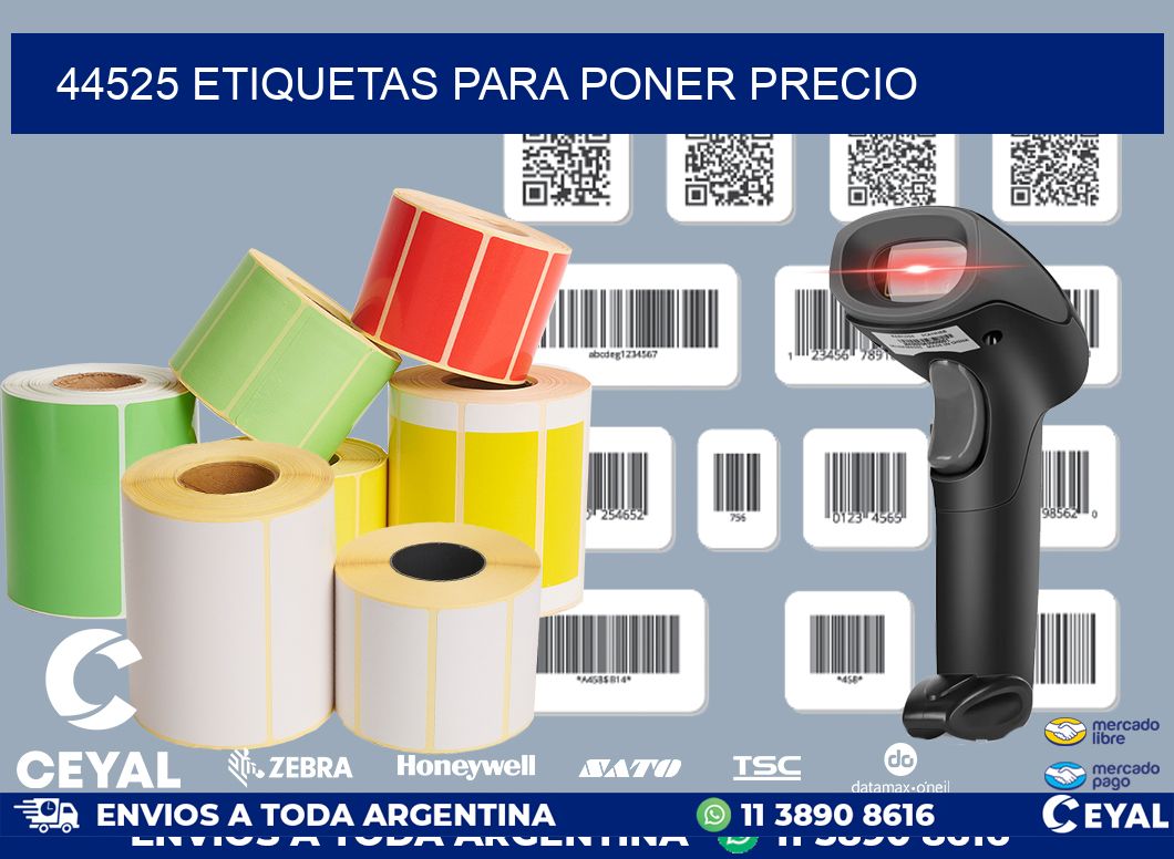 44525 ETIQUETAS PARA PONER PRECIO