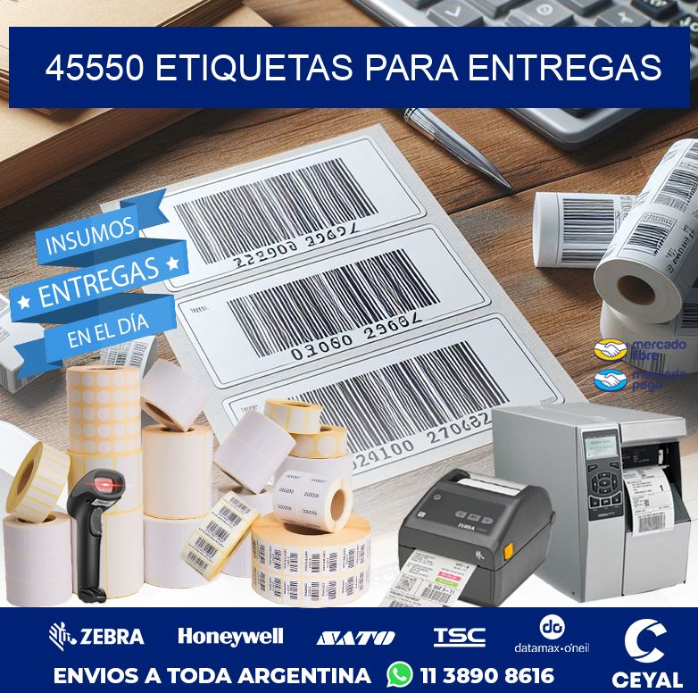 45550 ETIQUETAS PARA ENTREGAS