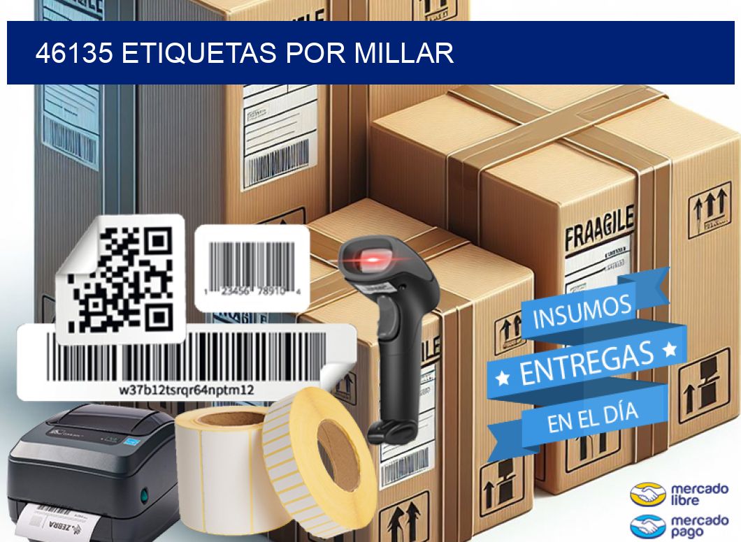 46135 etiquetas por millar