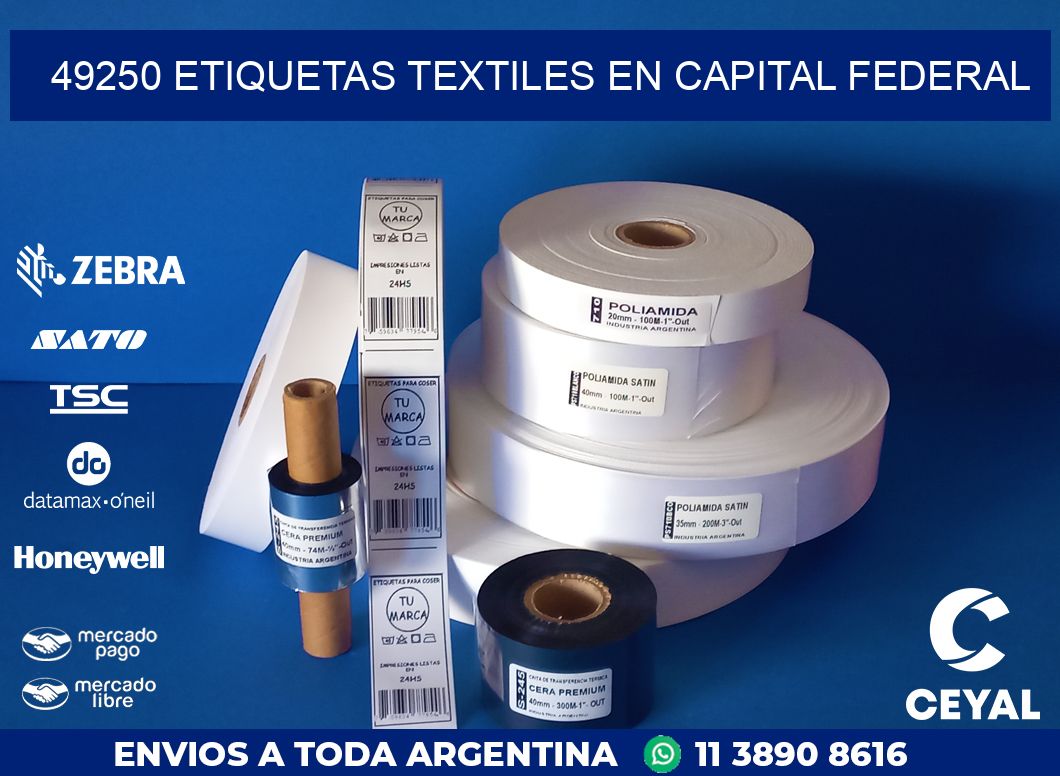 49250 ETIQUETAS TEXTILES EN CAPITAL FEDERAL