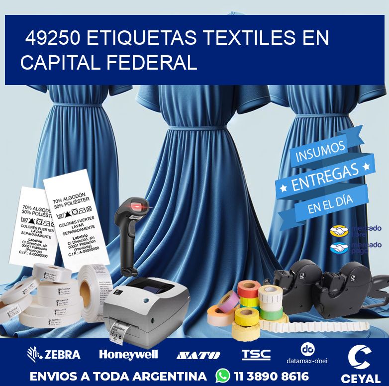 49250 ETIQUETAS TEXTILES EN CAPITAL FEDERAL