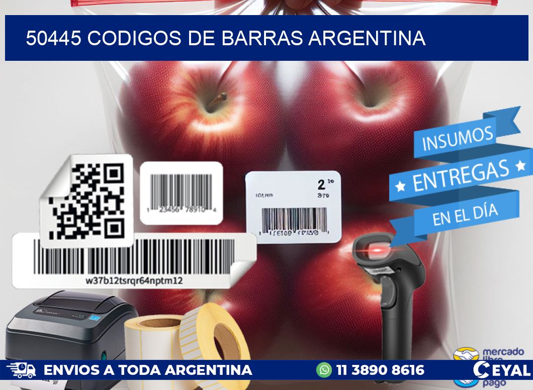 50445 CODIGOS DE BARRAS ARGENTINA