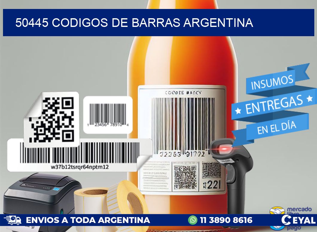 50445 CODIGOS DE BARRAS ARGENTINA