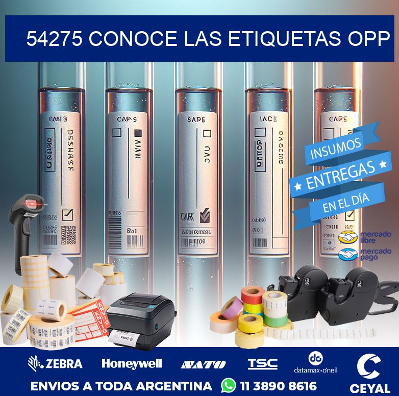 54275 CONOCE LAS ETIQUETAS OPP