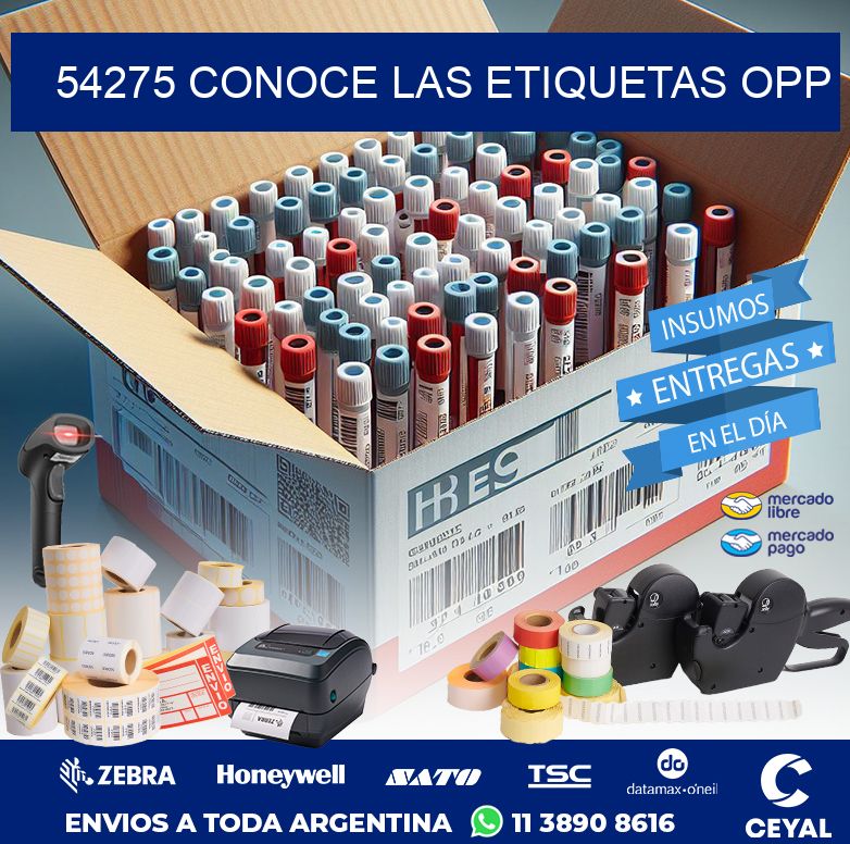 54275 CONOCE LAS ETIQUETAS OPP