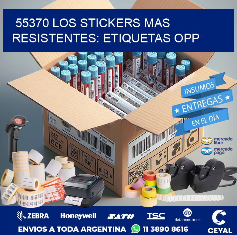 55370 LOS STICKERS MAS RESISTENTES: ETIQUETAS OPP