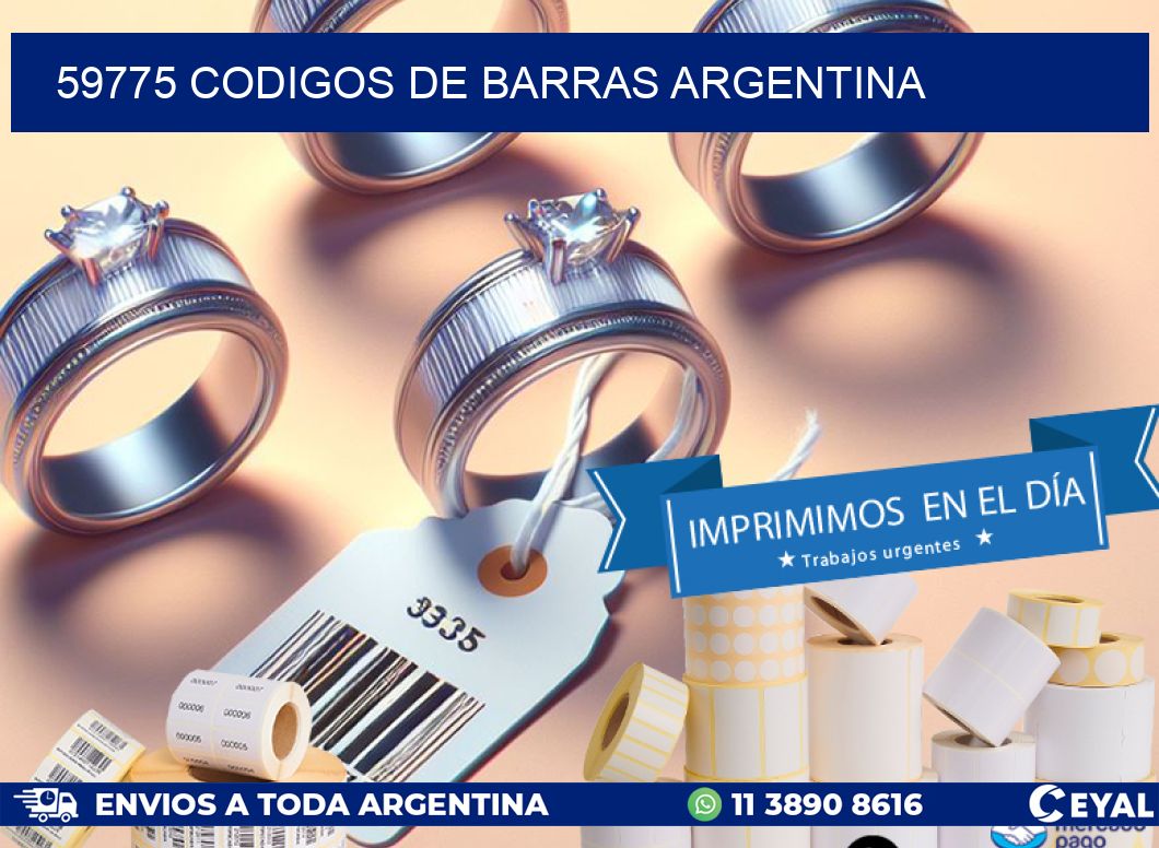 59775 CODIGOS DE BARRAS ARGENTINA