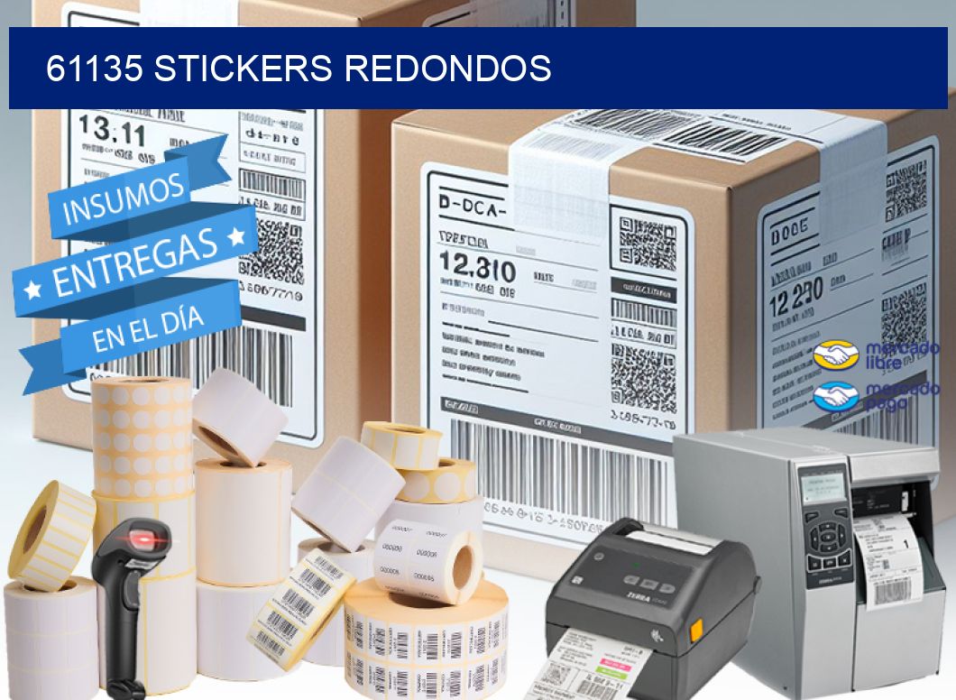 61135 STICKERS REDONDOS