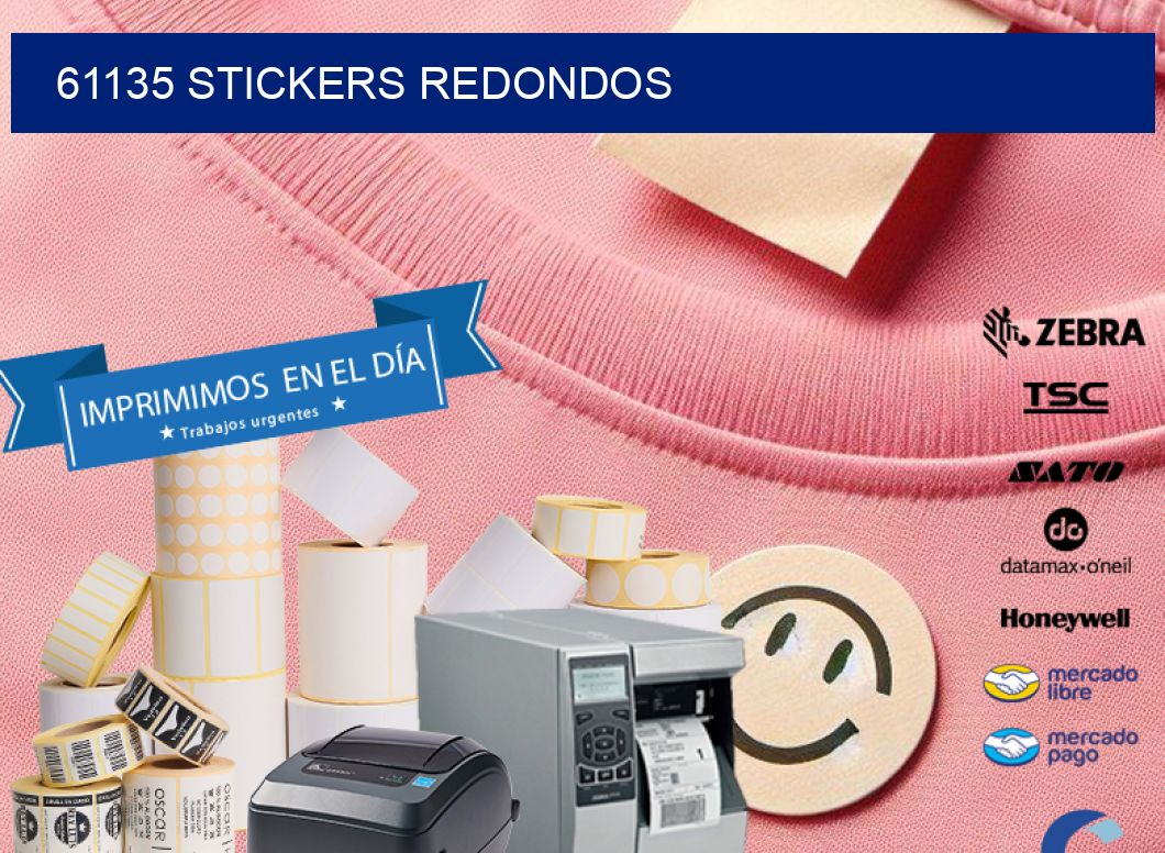 61135 STICKERS REDONDOS