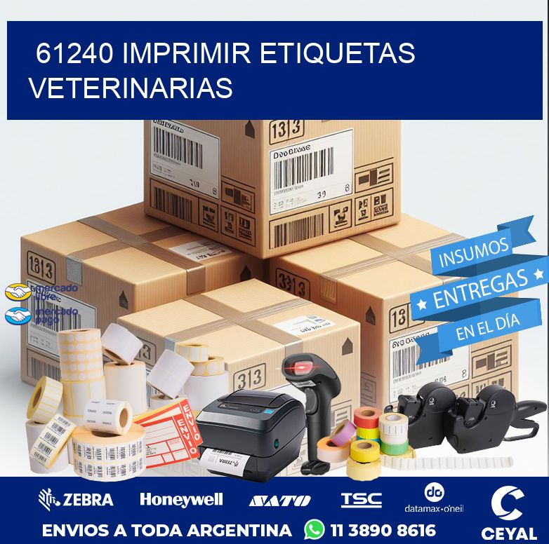 61240 IMPRIMIR ETIQUETAS VETERINARIAS