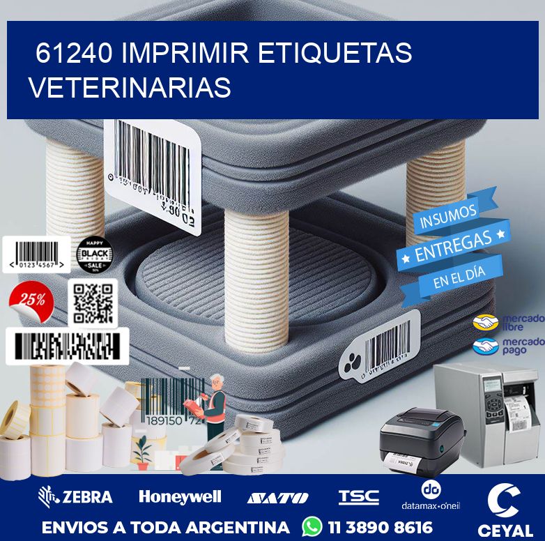 61240 IMPRIMIR ETIQUETAS VETERINARIAS