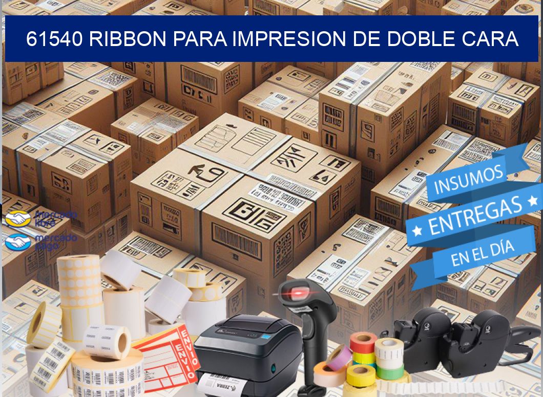 61540 RIBBON PARA IMPRESION DE DOBLE CARA