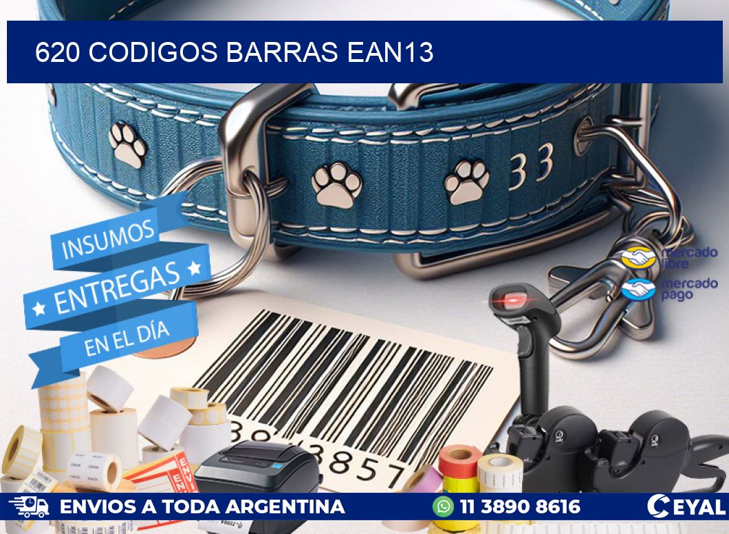 620 CODIGOS BARRAS EAN13