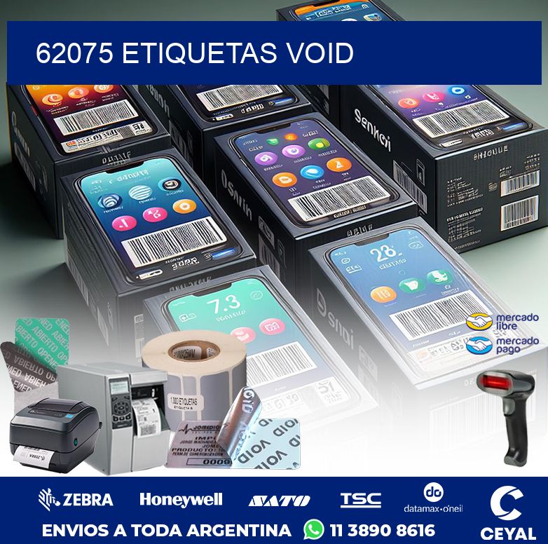 62075 ETIQUETAS VOID