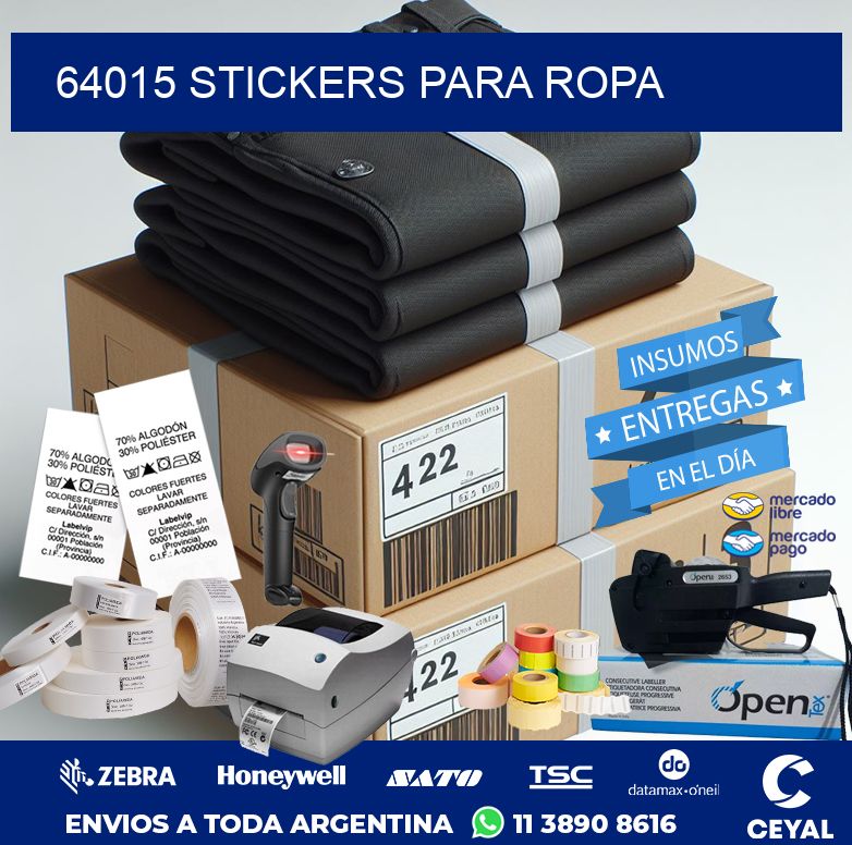 64015 STICKERS PARA ROPA