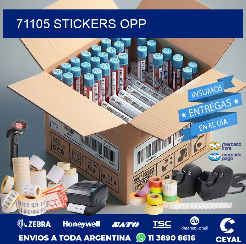 71105 STICKERS OPP