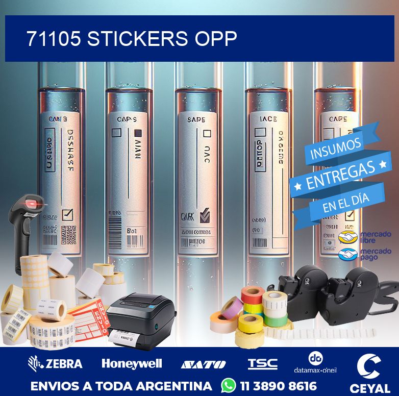 71105 STICKERS OPP