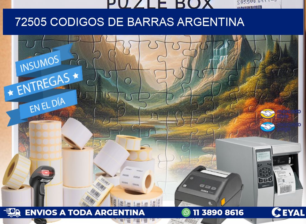 72505 CODIGOS DE BARRAS ARGENTINA