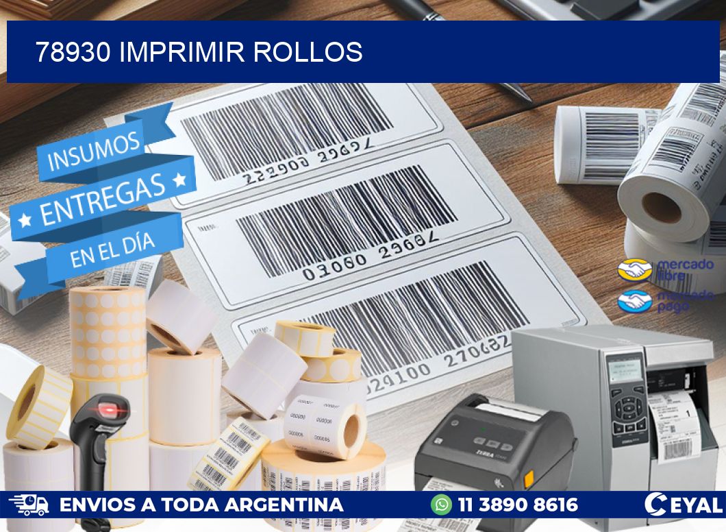 78930 imprimir rollos