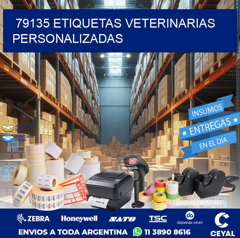 79135 ETIQUETAS VETERINARIAS PERSONALIZADAS