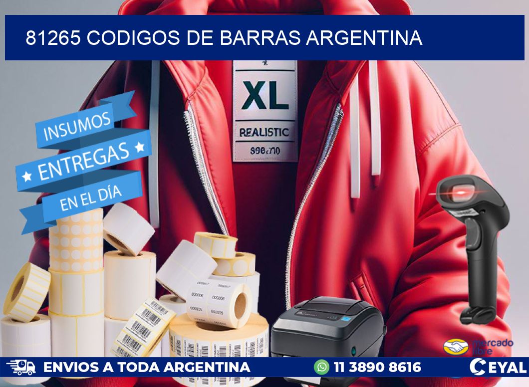 81265 CODIGOS DE BARRAS ARGENTINA